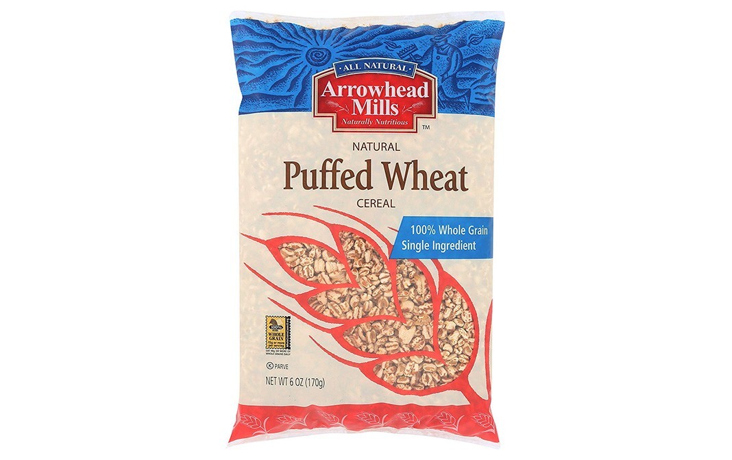 Arrowhead Mills Natural Puffed Wheat Cereal   Pack  170 grams